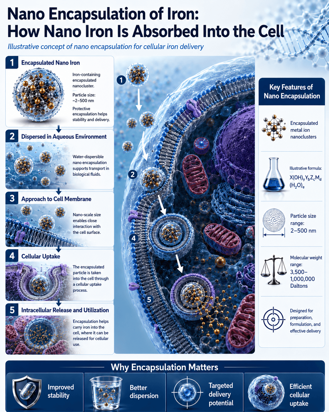 Nano encapsulation of iron: how nano iron is absorbed into the cell diagram